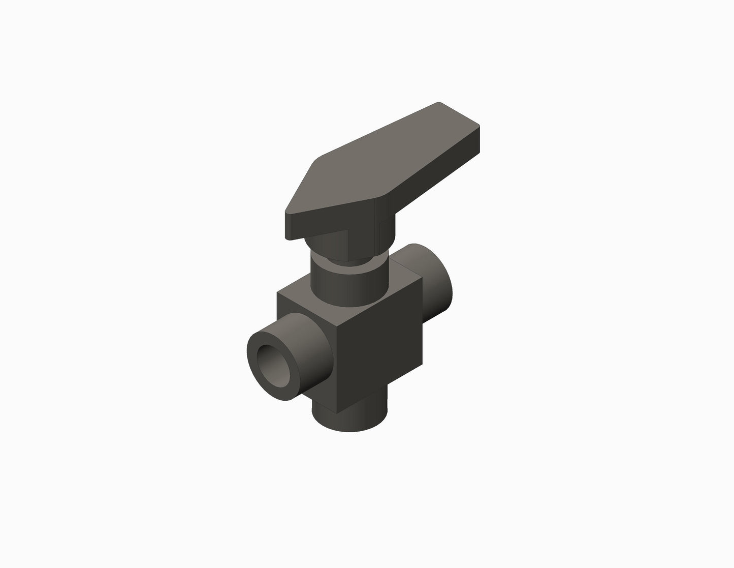 GRACO 3-Way Ball Valve, 1/4" NPT(F) (Part No. 20263-00)