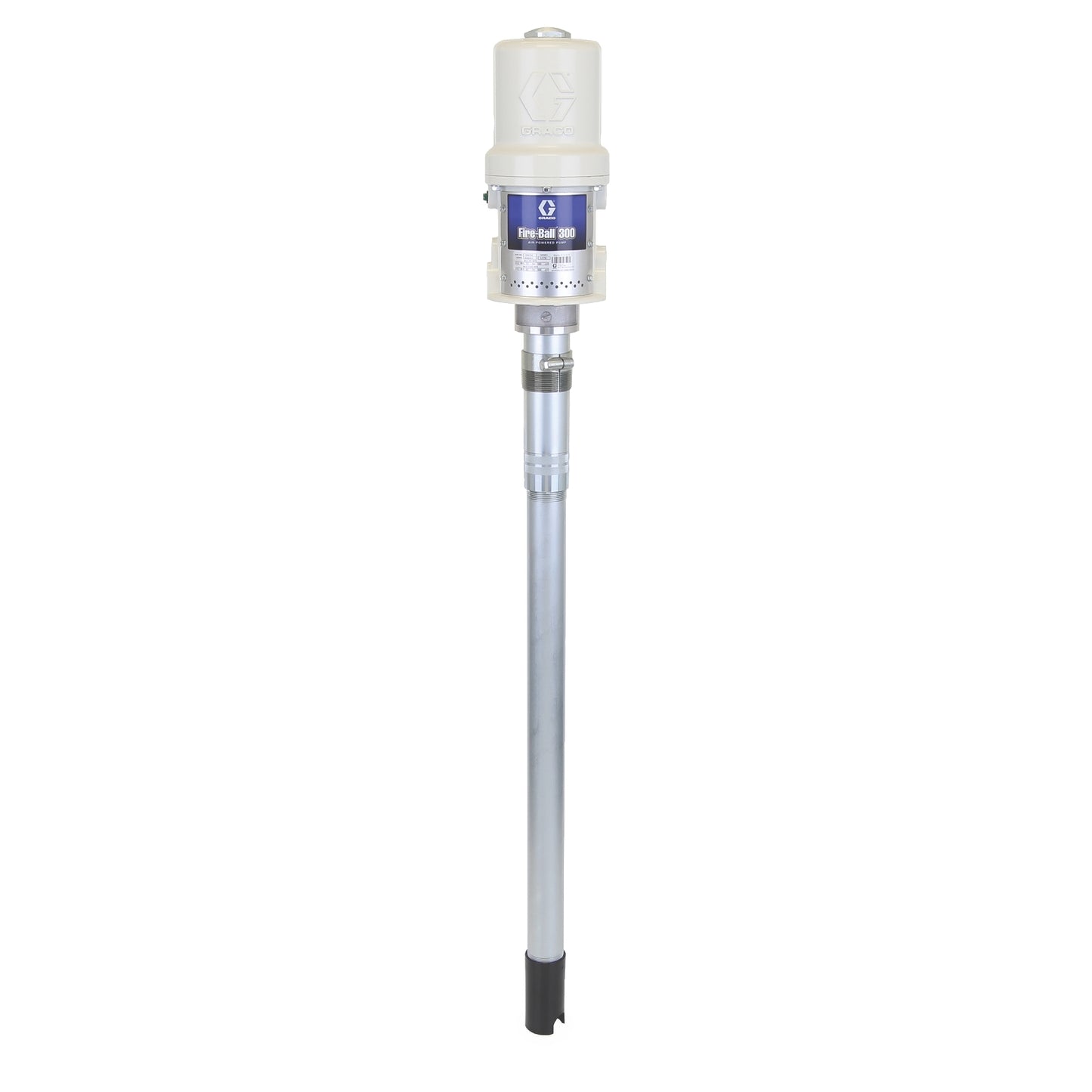 GRACO Fire-Ball 300 Series 5:1 Oil Pump, 55 Gallon (200 Liter) Drum Size - For Bung Mount (Part No. 204254)