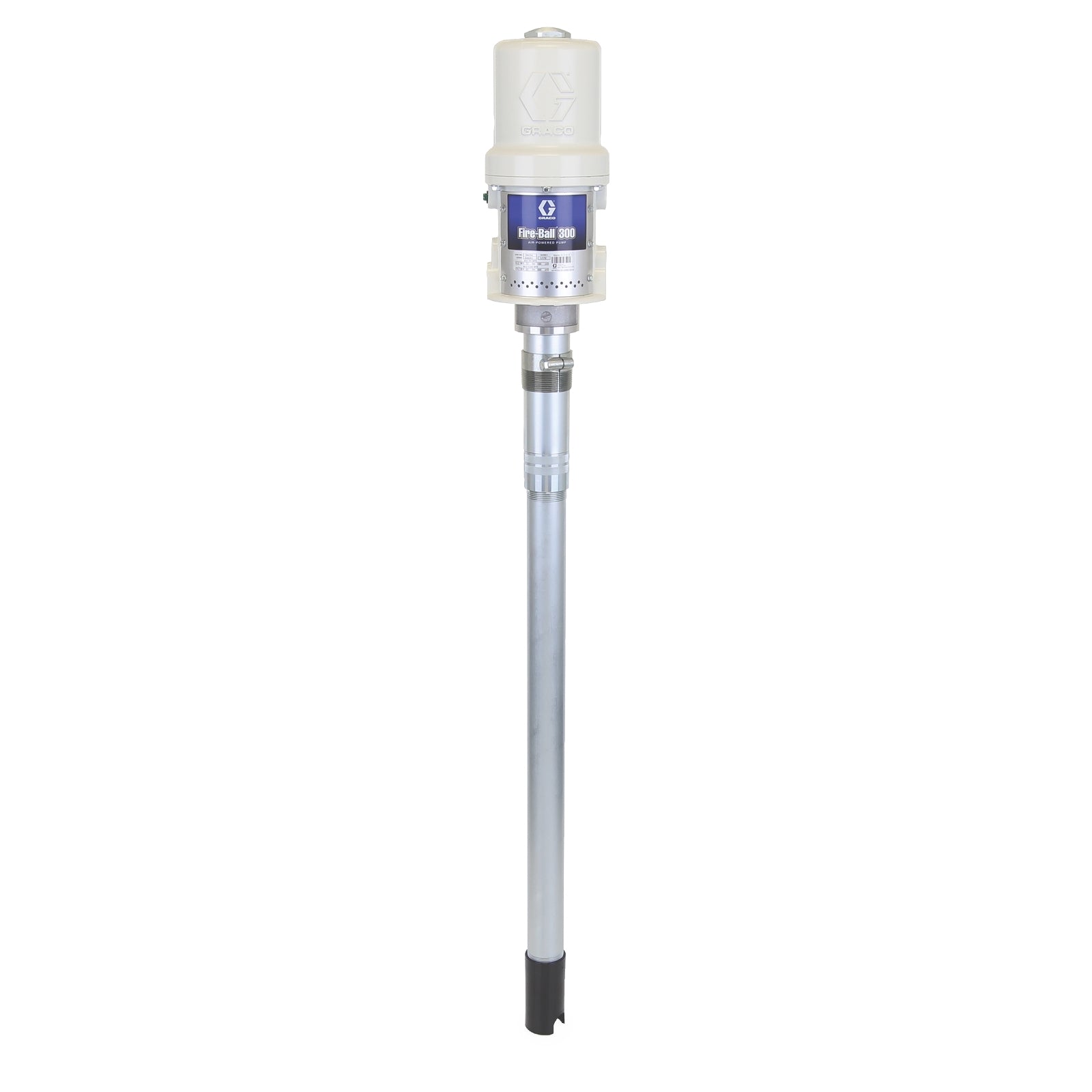 GRACO Fire-Ball 300 Series 5:1 Oil Pump, 55 Gallon (200 Liter) Drum Size - For Bung Mount (Part No. 204254)