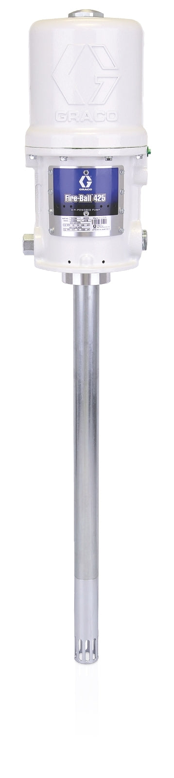 GRACO Fire-Ball® 425 Series 50:1 120 lb (55 kg) Grease Pump (Part No. 205394)