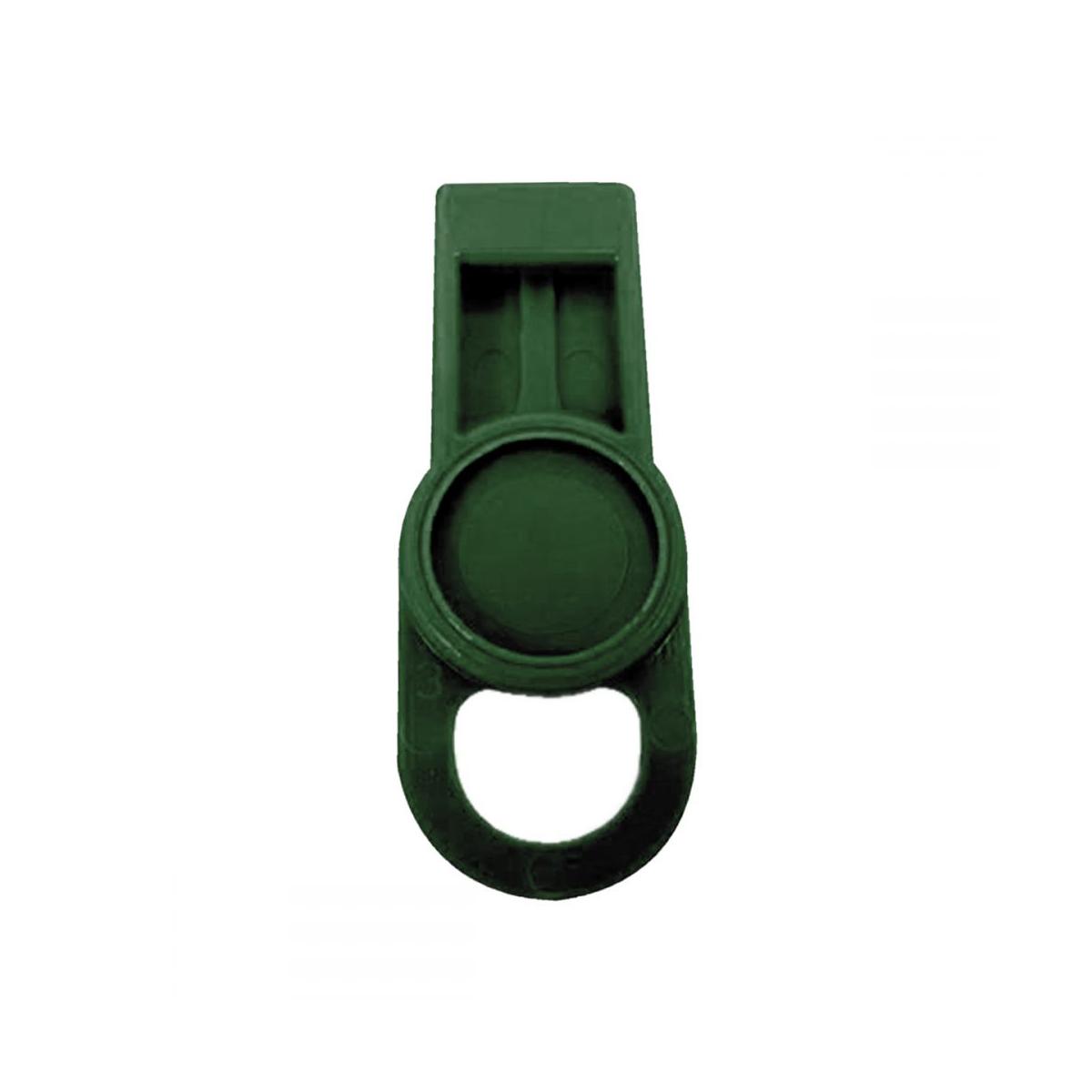 OilSafe® ID Washer Tab – Label Safe – Dark Green (SKU: 205503)