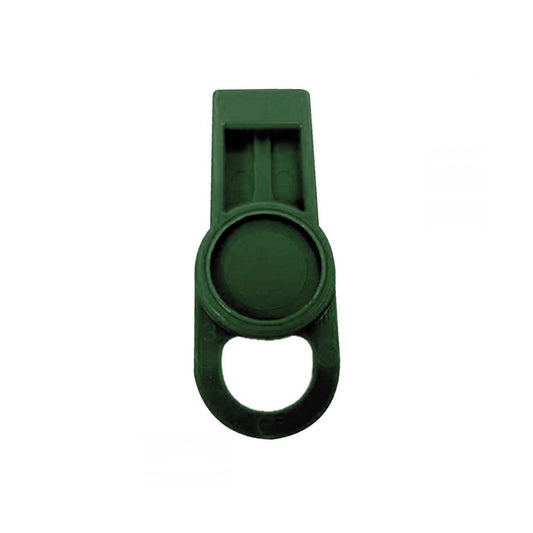 OilSafe® ID Washer Tab – Label Safe – Dark Green (SKU: 205503)