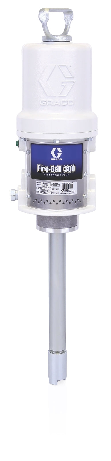 GRACO Fire-Ball 300 Series 15:1 Grease Pump For 35 lb (16 kg) Pail (Part No. 206405)