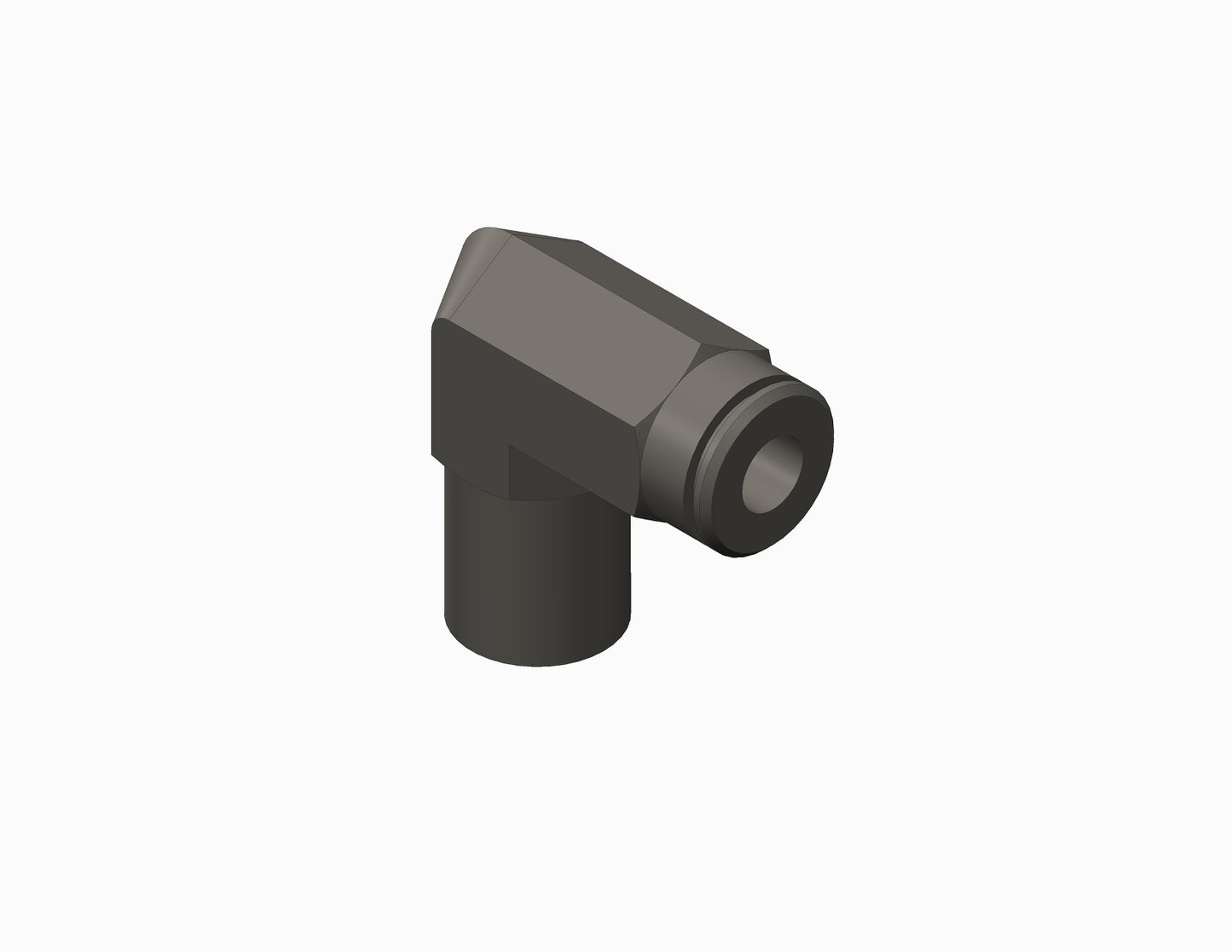 GRACO Elbow Fitting, 1/4NPTM x 1/4Tube B (Part No. 20655-02)