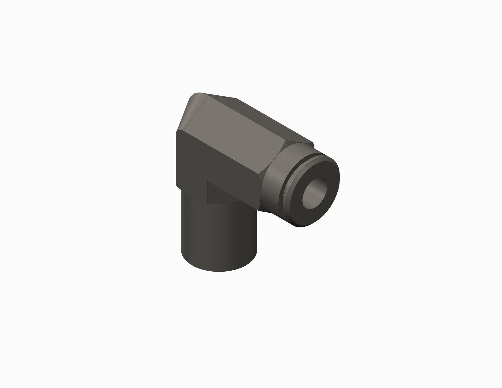 GRACO Elbow Fitting, 1/4NPTM x 1/4Tube B (Part No. 20655-02)