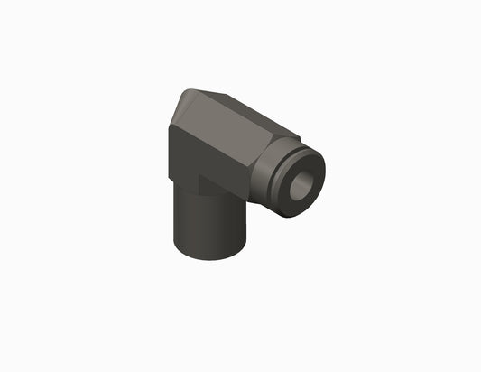 GRACO Elbow Fitting, 1/4NPTM x 1/4Tube B (Part No. 20655-02)