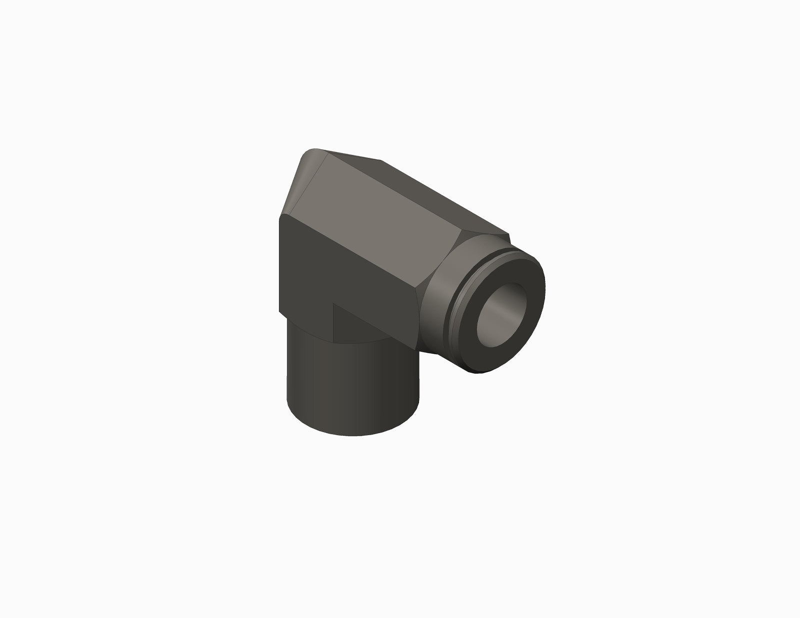 GRACO Elbow Fitting, 3/8NPTM x 3/8TUBE B (Part No. 20655-04)