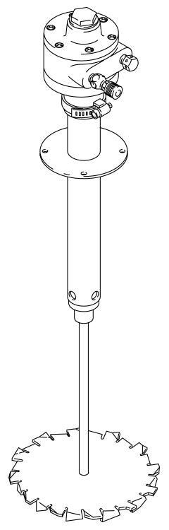 GRACO Air-Driven Agitator for 15 Gallon Mix Tank Size, 3/4 HP (Part No. 210067)