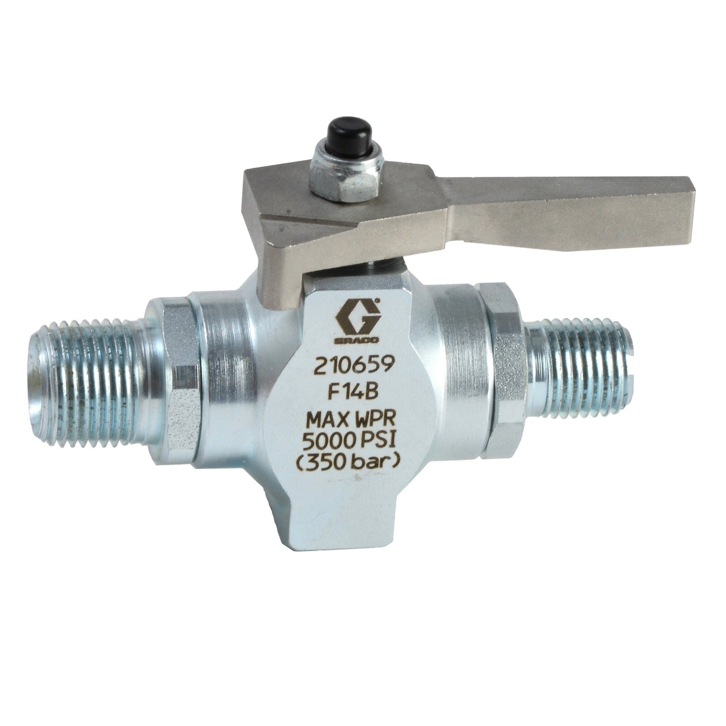 GRACO 3/8 in. x 1/4 in. NPT One Way Ball Valve (Part No. 210659)
