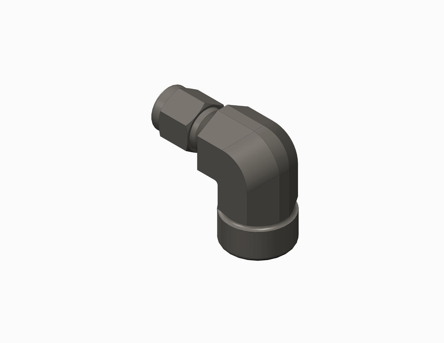 GRACO Elbow Fitting, 1/4" NPT(F) x 1/4" Tube SS (Part No. 21194-00)