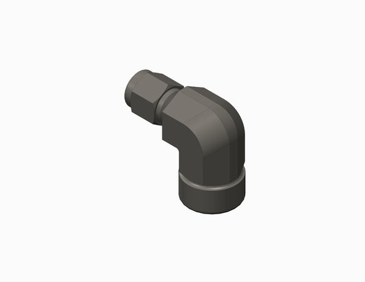 GRACO Elbow Fitting, 1/4" NPT(F) x 1/4" Tube SS (Part No. 21194-00)