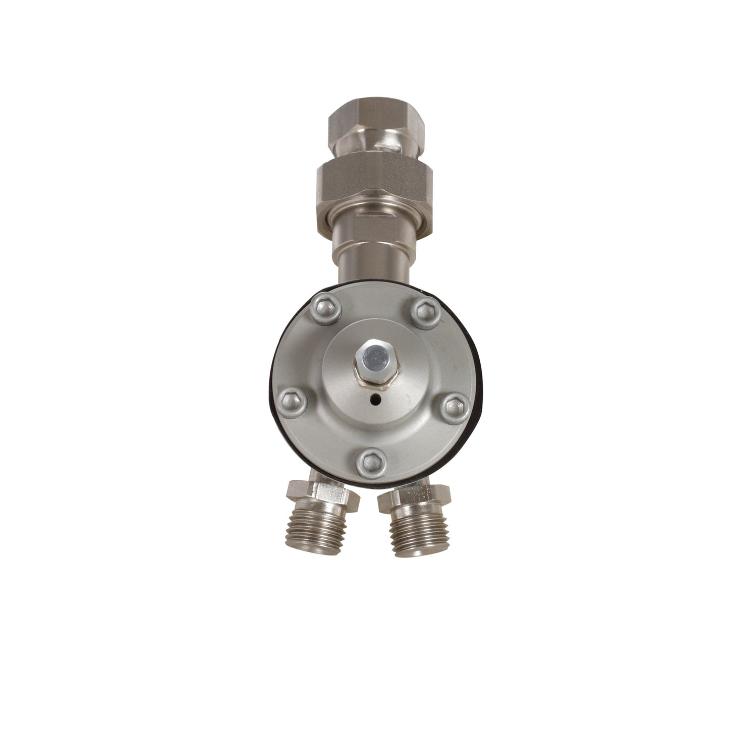 GRACO Gun Mounted Fluid Regulator, 3/8 NPSM(F) Inlet/Outlet, 200 Max Inbound PSI (14 Bar), SST Wetted Parts (Part No. 223622)