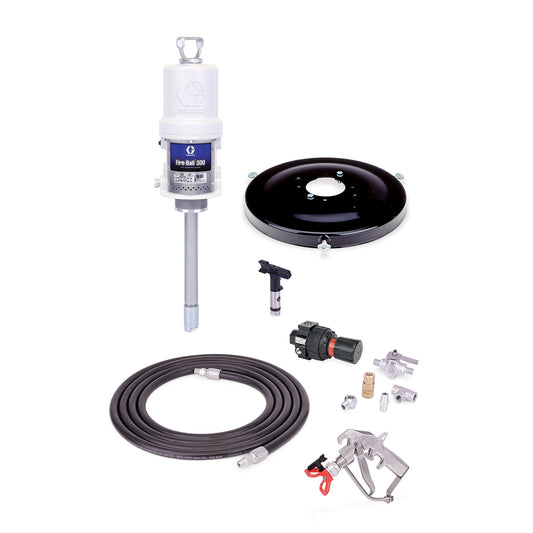 GRACO Fire-Ball® 300 Series 15:1 Undercoating/Rustproofing Package - Portable (Part No. 222077)