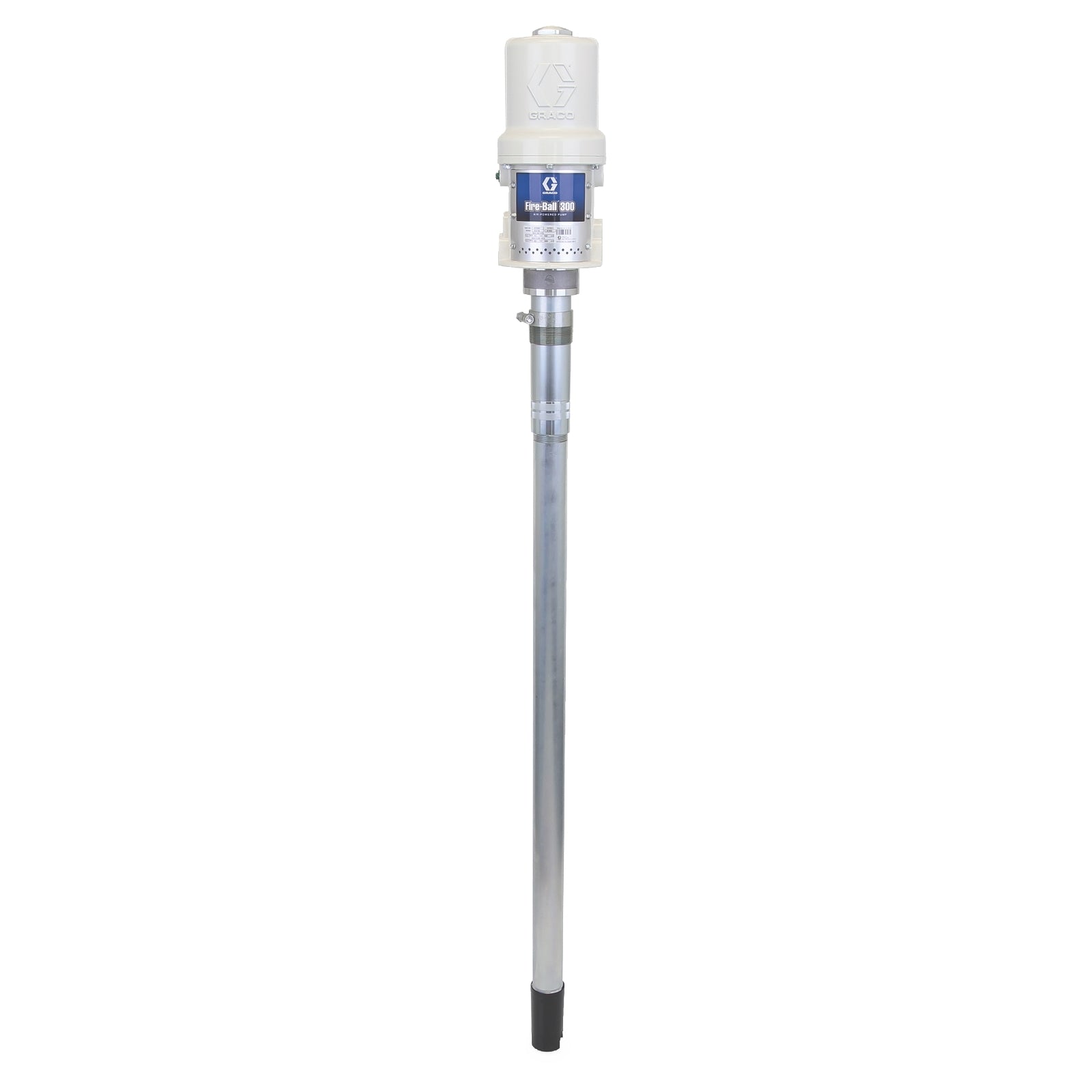 GRACO Fire-Ball® 300 Series 5:1 275 Gallon (1040 lb) Drum Size Oil Pump - Bung Mount (Part No. 222087)
