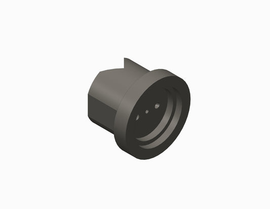 GRACO GlasCraft® Tip with 0.042 in Angled Hole Diameter and 0.029 in Straight Hole Diameter (Part No. 23005-J4)
