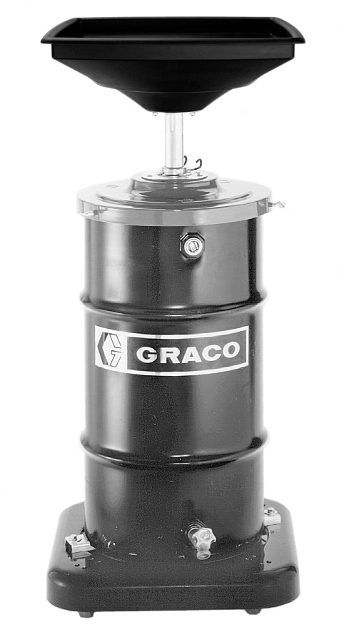 GRACO 16 gal (60 l) Oil Receiver with Steel Drum Oil Receiver (Part No. 239301)
