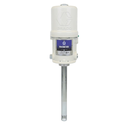 GRACO Fire-Ball® 425 Series 75:1 35 lb (16 kg) Container Pail Length Grease Pump (Part No. 239731)