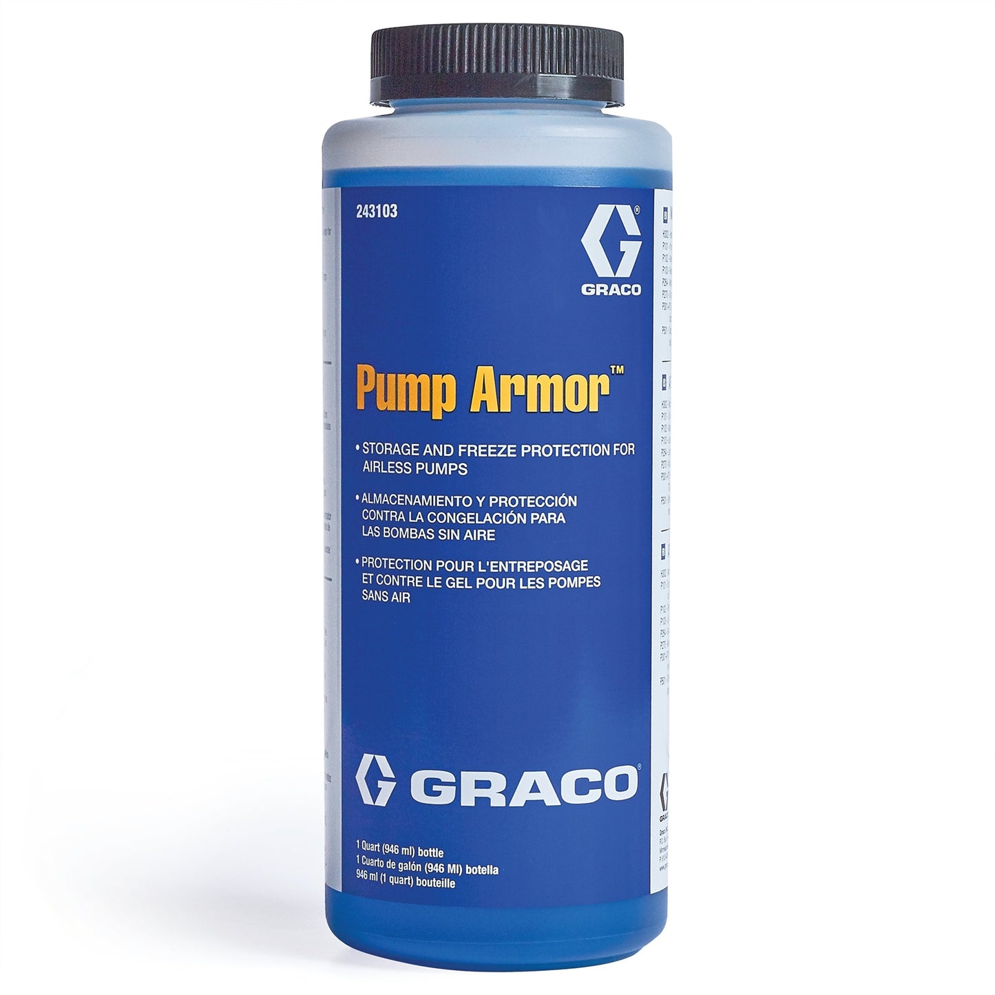 GRACO Pump Armor Pump Protectant, 1 qt (Part No. 243103)
