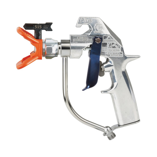 GRACO Silver Plus Airless Spray Gun, 2 Finger Trigger, RAC 5 517 SwitchTip (Part No. 243283)
