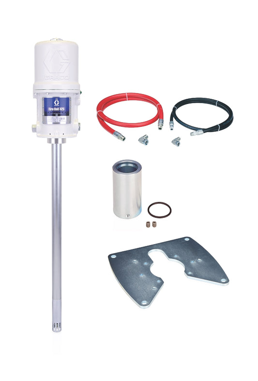 GRACO Fire-Ball® 425 Series 50:1 400 lb. (181 kg) Grease Pump Stationary Ram Package (Part No. 244905)