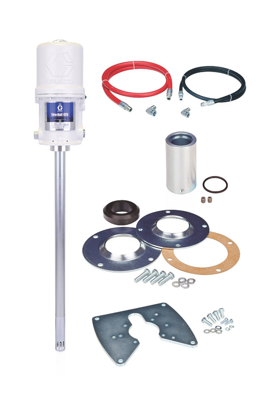 GRACO Fire-Ball® 425 Series 75:1 400 lb. (181 kg) Grease Pump Stationary Ram Package (Part No. 244906)