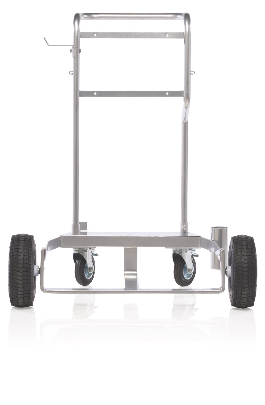 GRACO LD Series 50:1 Grease Pump Drum Cart with Pneumatic Wheels for 400 lb. Drums (Part No. 24F915)