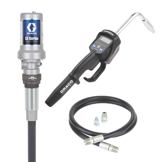 GRACO LD Series 5:1 Stationary Oil Pump Package - Manual Meter (Part No. 24H964)
