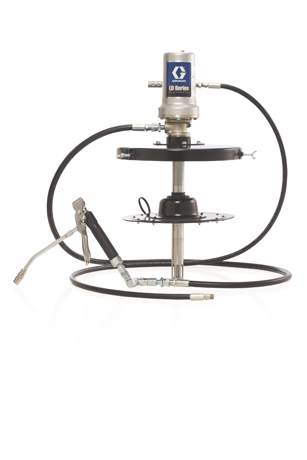 GRACO LD Series 50:1 35 lb (16 kg) Grease Pump - Stationary Package (Part No. 24J030)