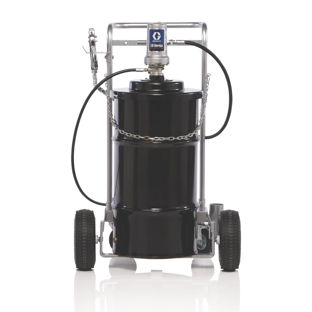 GRACO LD Series 50:1 120 lb. (54 kg) Grease Pump - Mobile Package (Part No. 24J048)
