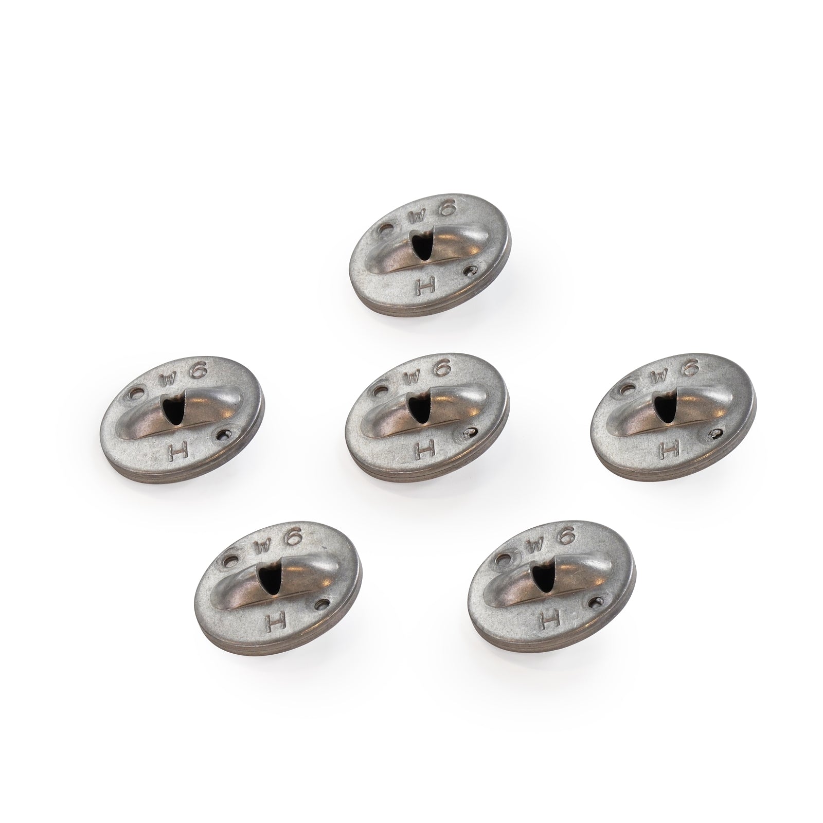 GRACO WideTex Tip, Hardened, W6, 6-Pack (Part No. 24S137)