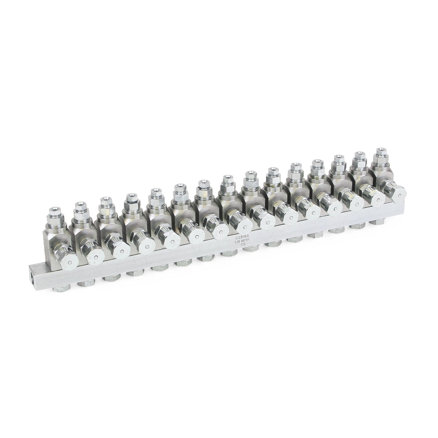 GRACO GL-33™ Grease Injector, Stainless Steel, 15 Injector Manifold, 1/8 NPT x 1/8 (Part No. 24W607)