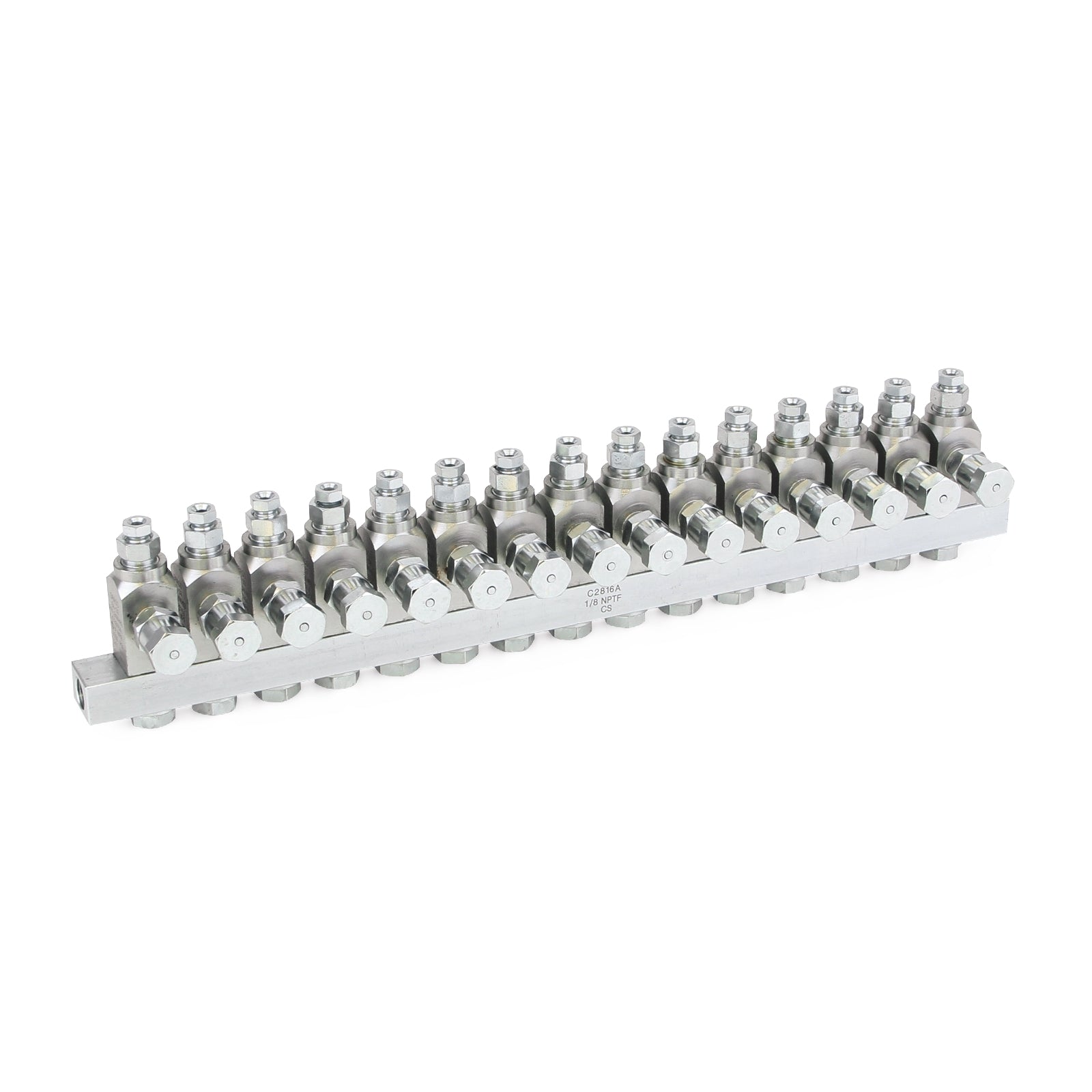 GRACO GL-33™ Grease Injector, Stainless Steel, 15 Injector Manifold, 1/8 NPT x 1/8 (Part No. 24W607)