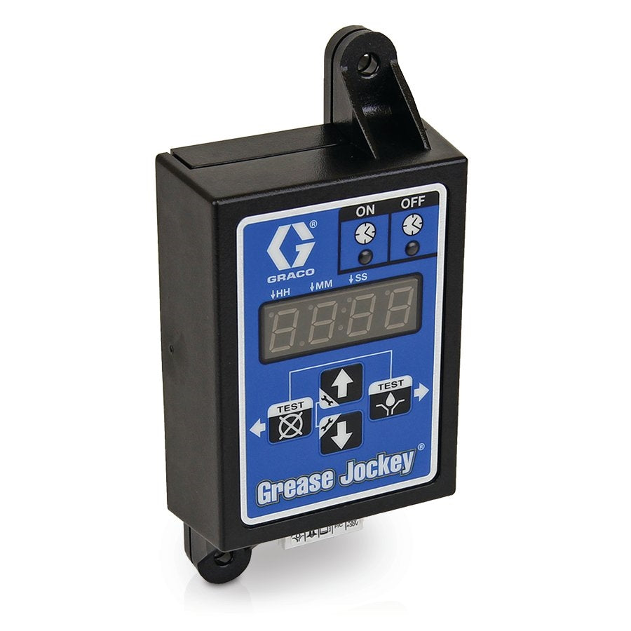 GRACO Grease Jockey Digital Timer & 10 foot Wiring Harness Kit for Pneumatic Grease Jockey® On-Road Mobile Lubrication Systems (Part No. 25A118)