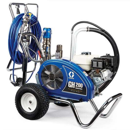 GRACO GH 200 Convertible ProContractor Series Gas Hydraulic Airless Sprayer (24W927)