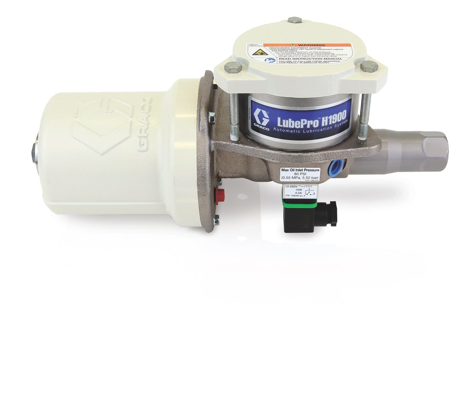 GRACO LubePro™ H1900 Horizontal Oil Pump - NPT (Part No. 24Y498)