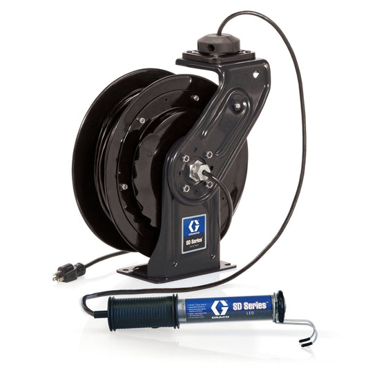 Graco 24Y870 Sd 5 Series 120 Volt Cord And Light Reel - Led Light - 50' 16 Awg <1 Amp Innoflo Solutions