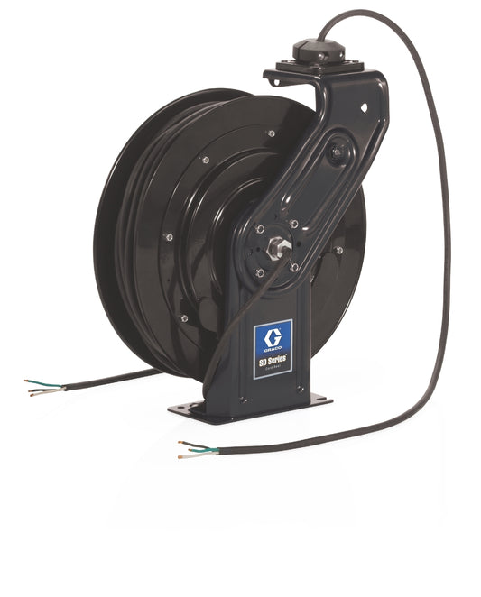 GRACO SD™ 5 Series 120 Volt Cord Reel - No Accessory, Cord Only - 50 ft (15 m), 16 AWG, 13 Amp Cord- Black (Part No. 24Y858)