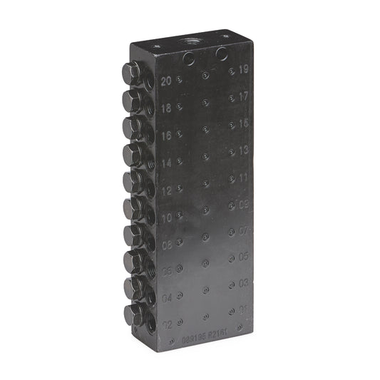 GRACO CSP Divider Valve, 1/8 inch NPT, 20 Outlets (Part No. 24Z493)
