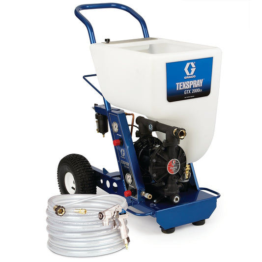 GRACO TexSpray GTX 2000EX Air-Powered Texture Sprayer (17 gal hopper) (Part No. 257030)