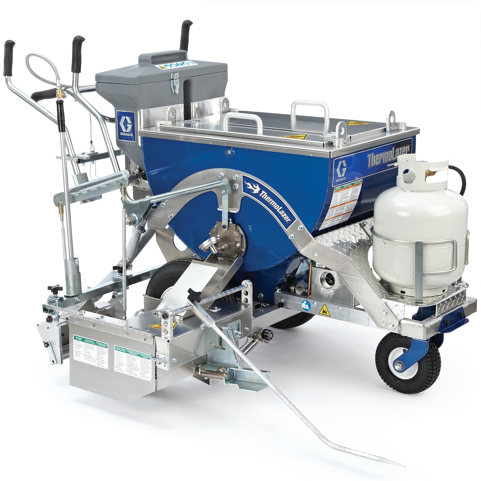 GRACO ThermoLazer 300TC Thermoplastic Striping System, 4 in SmartDie II (Part No. 258699)