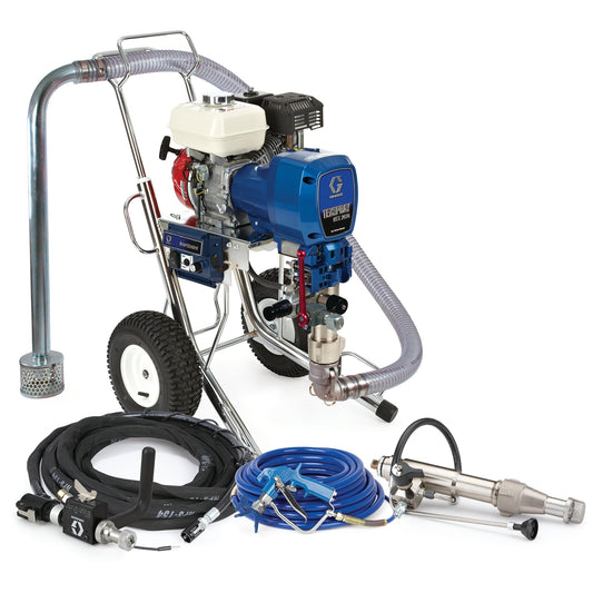 GRACO TexSpray HTX 2030 Complete Plus+ Texture Sprayer with FreeFlo Inline Gun and 50' Hose (Part No. 258741)