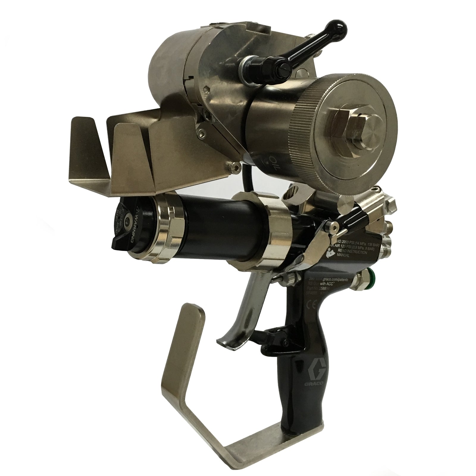 GRACO RS Internal Mix Chop Gun with Cutter and Tip (16.8 in x 13.2 in, 2.46 lb) (Part No. 258971)