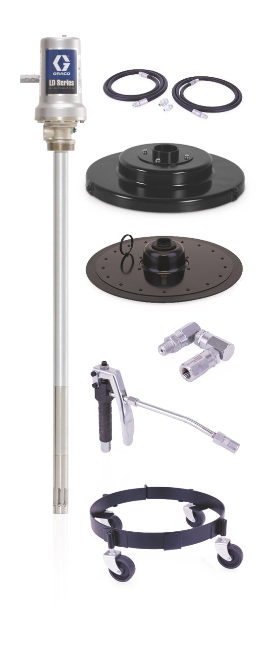 GRACO Portable Grease Kit Package for 120lb Drum (Part No. 25C548)