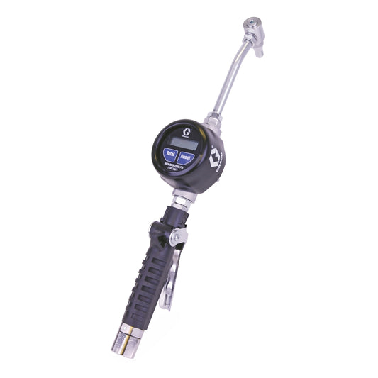 GRACO EM8 Electronic Manual Gear Lube Meter with Rigid Extension - 1/2 in. (13 mm) Inlet - NPT (Part No. 25C905)
