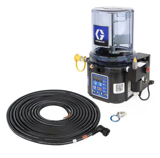 GRACO Electric Grease Jockey® Pump, 12V, Data Management System, Manual Run Button (Part No. 25C992)