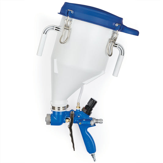 GRACO FastFinish Pressure-Boosted Hopper Gun (Part No. 25D496)