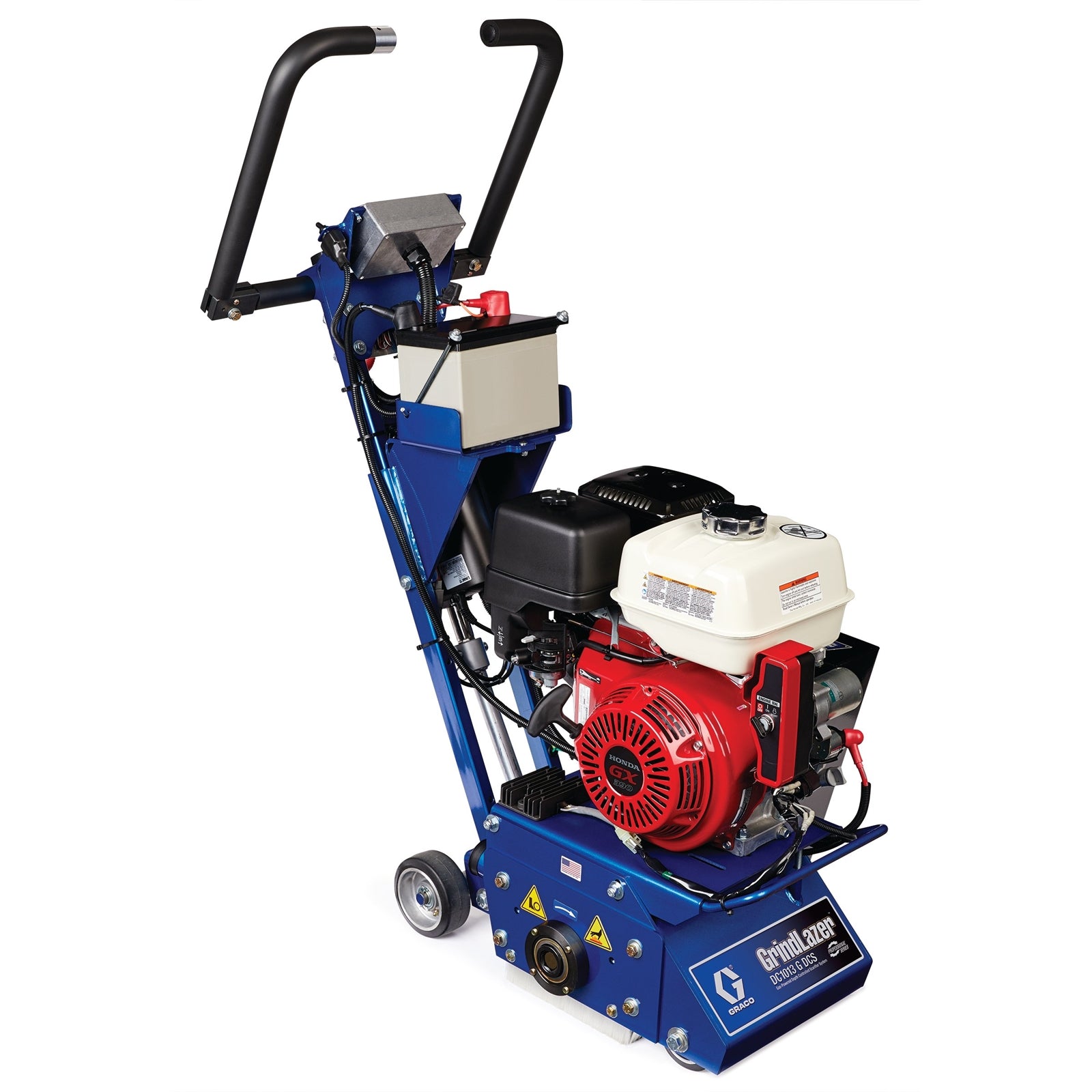 GRACO GrindLazer Pro DC1013 G DCS Gas-Powered Scarifier (10 in. Cut Width) (Part No. 25N668)