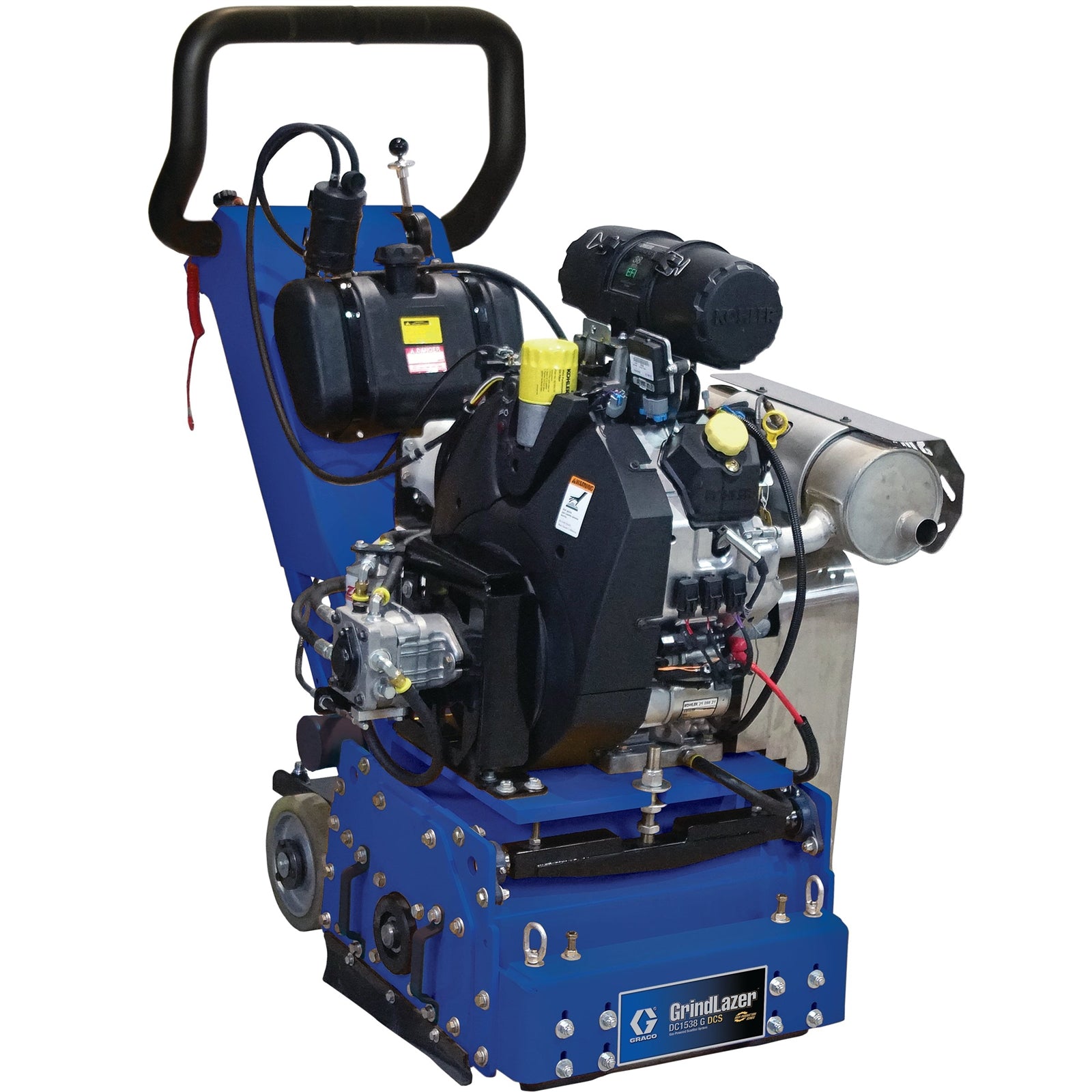 GRACO GrindLazer HP DC1538 G DCS Self-Propelled Gas-Powered Scarifier, High-Speed Pulley Kit (Part No. 25P474)