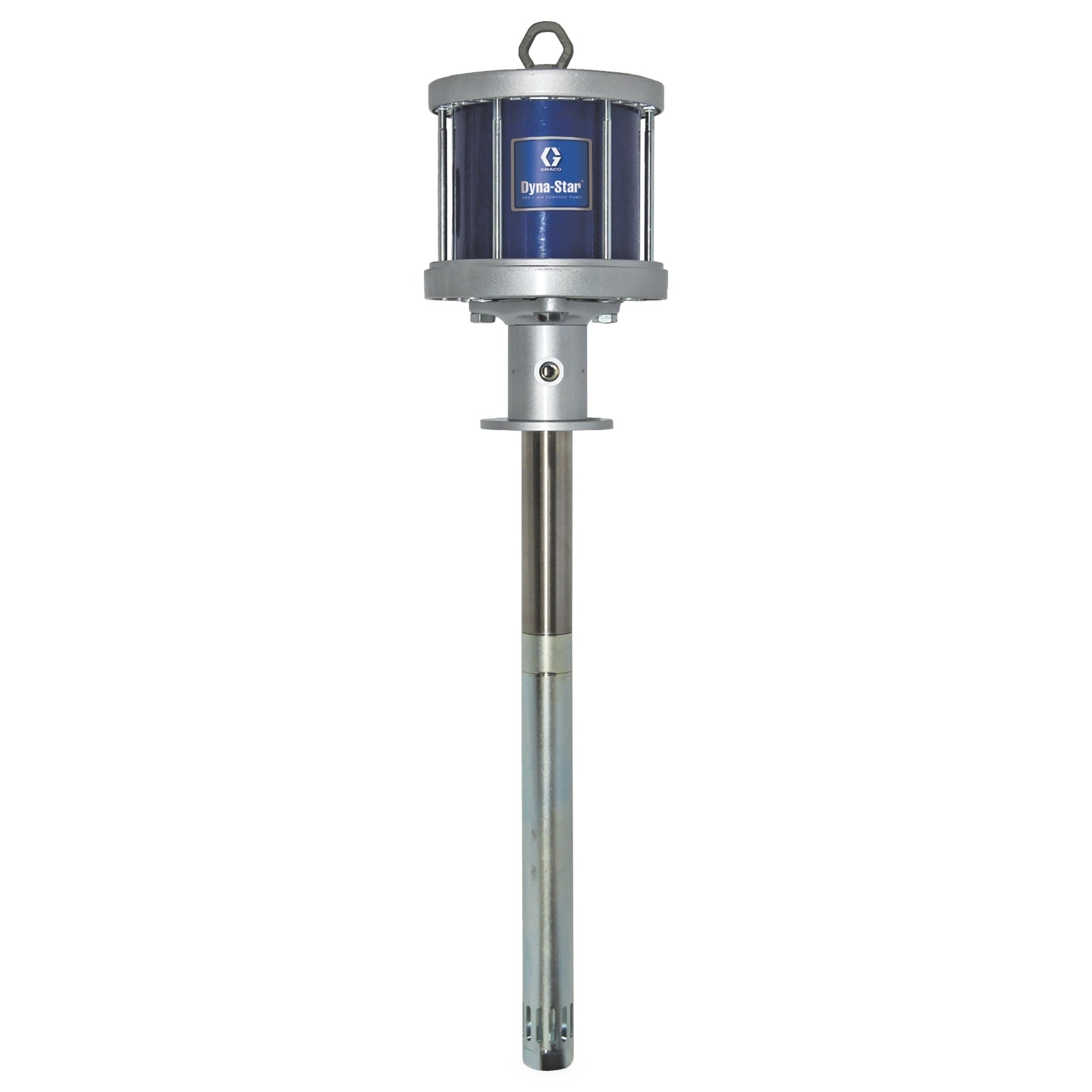 GRACO Dyna-Star 200:1 Air-Powered Bare Grease Pump for 120 lb (55 kg) Keg (Part No. Not specified)