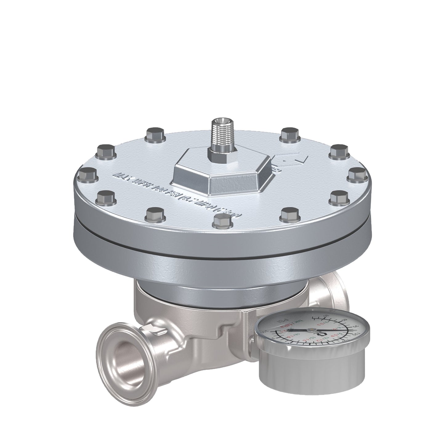 GRACO Low Shear Fluid Back Pressure Regulator, 300 Max psi, 10 gpm Max Flow Rate (Part No. 25R487)